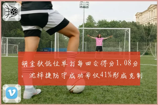 胡金秋低位单打每回合得分1.08分，沈梓捷防守成功率仅41%形成克制
